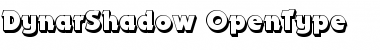 Download DynarShadow Regular Font Title Preview