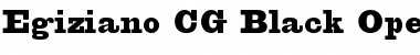 Download Egiziano CG Black Regular Font