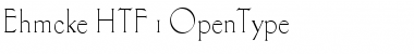 Download Ehmcke-HTF Regular Font Title Preview