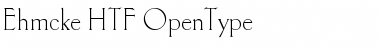 Download Ehmcke-HTF Regular Font Title Preview