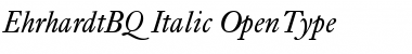 Download Ehrhardt BQ Regular Font Title Preview