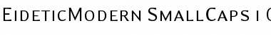 Download EideticModern SmallCaps Font Title Preview