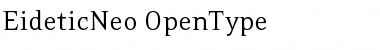 Download EideticNeo Regular Font Title Preview