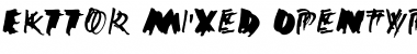 Download Ekttor Mixed Font Title Preview