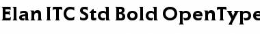 Download Elan ITC Std Bold Font