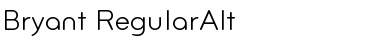 Download Bryant Regular Font Title Preview