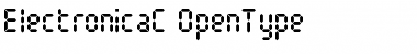 Download ElectronicaC Regular Font Title Preview