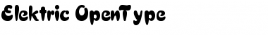 Download Elektric Regular Font Title Preview