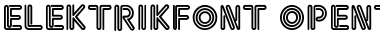 Download Elektrik Font Font Title Preview