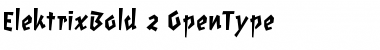 Download ElektrixBold Regular Font Title Preview