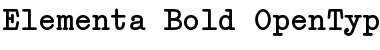 Download Elementa Bold Font Title Preview