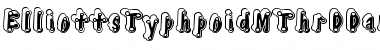 Download ElliottsTyphpoidMThrDDark Regular Font Title Preview