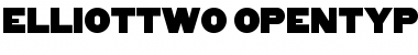 Download ElliotTwo Regular Font Title Preview