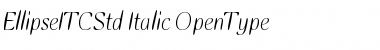 Download Ellipse ITC Std Italic Font Title Preview