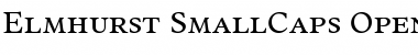 Download Elmhurst SmallCaps Font