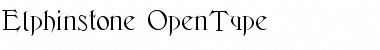 Download Elphinstone Regular Font Title Preview