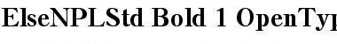 Download Else NPL Std Bold Font Title Preview