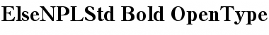 Download Else NPL Std Bold Font Title Preview