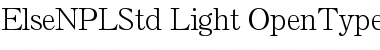 Download Else NPL Std Light Font Title Preview