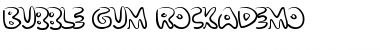 Download Bubble Gum RockADemo Regular Font Title Preview