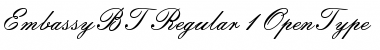 Download Embassy Regular Font Title Preview