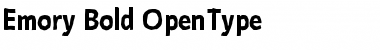 Download Emory Bold Font Title Preview
