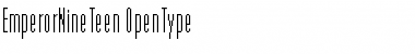 Download EmperorNineTeen Roman Font Title Preview