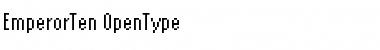Download EmperorTen Roman Font Title Preview