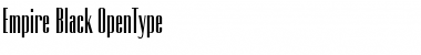Download Empire Black Font Title Preview