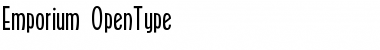 Download Emporium Regular Font Title Preview