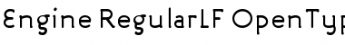 Download Engine RegularLF Font Title Preview