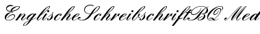 Download Englische Schreibschrift BQ Regular Font Title Preview