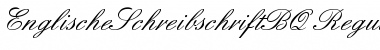 Download Englische Schreibschrift BQ Regular Font Title Preview
