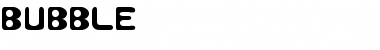Download Bubble Regular Font Title Preview