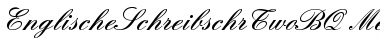 Download Englische Schreibschrift 2 BQ Regular Font Title Preview