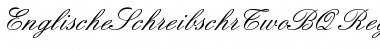 Download Englische Schreibschrift 2 BQ Regular Font Title Preview
