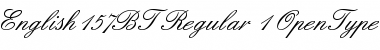 Download English 157 Regular Font Title Preview