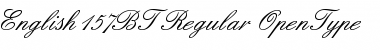 Download English 157 Regular Font Title Preview