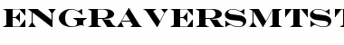 Download Engravers MT Std Bold Font Title Preview