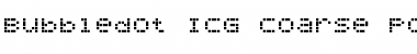 Download Bubbledot ICG Coarse Pos Regular Font Title Preview