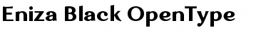 Download Eniza Black Font Title Preview