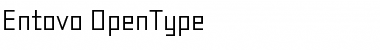 Download Entovo Regular Font Title Preview