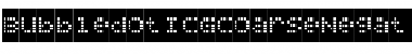 Download Bubbledot Medium Font Title Preview