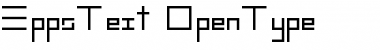 Download EppsText Regular Font Title Preview