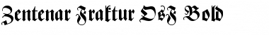 Download Zentenar Fraktur OsF Bold Font