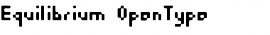 Download Equilibrium Regular Font Title Preview