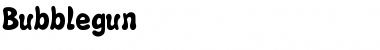 Download Bubblegun Bold Font Title Preview
