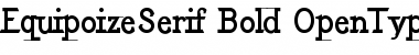 Download EquipoizeSerif Bold Font Title Preview
