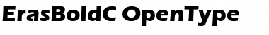 Download ErasBoldC Regular Font Title Preview
