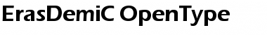 Download ErasDemiC Regular Font Title Preview